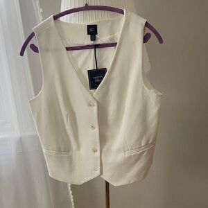 Catherines White Vest